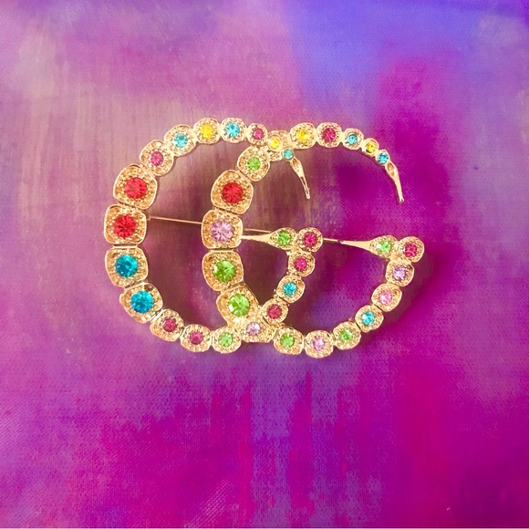 FabulouslyFitted | A Real Rhinestone Fashion Brooch - Picture 2 of 6